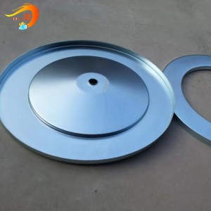 Industrial Air Dust Filters Custom Galvanized Filter Metal End Cap