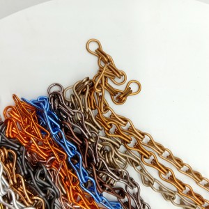 RAL Color Decorative Aluminium Chain Link Fly Curtain