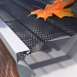 gutter guard leaf filter aluminum Rain gutter guards filters Expanded Metal Flattened Sheet