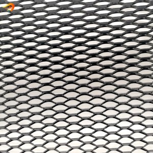 Алюмініевая прасечна-металічная сетка з шасцікутным узорам для будаўніцтва столі
