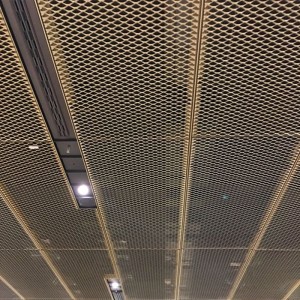Ceiling construction aluminum ceilings expanded metal sheets