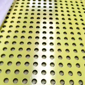 Low price for Perforated Screen Panels - China External Decoration Perforated Metal Ceiling Mesh Screen  – Dongjie