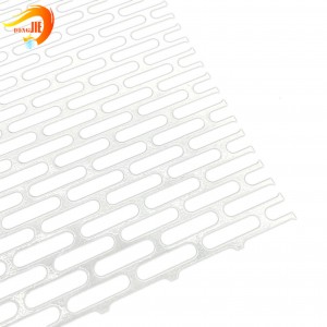 Factory Customized Different Shape Galvanized Perforated Metal Mesh