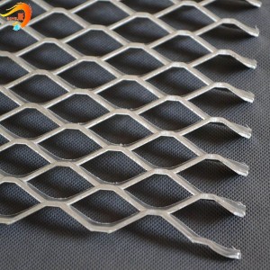 Outdoors stairs stainless steel spray coating expanded metal mesh