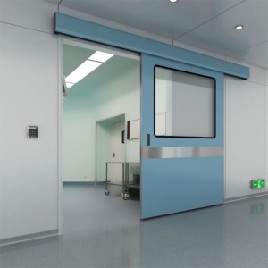 Auto Hospital Operation Doors For Icu High Quality Air-tight Auto Sliding Doors With Aluminum Alloy Plate For 10years Warranty.