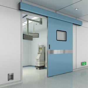 Auto Hospital Operation Doors High Quality Air-tight Auto Sliding Doors With Aluminum Alloy Plate For 10years Warranty.