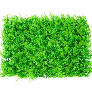 Care Free Artificial Hedge Boxwood Panels Green Plant Vertical Garden Wall For Indoor Outdoor Decoration