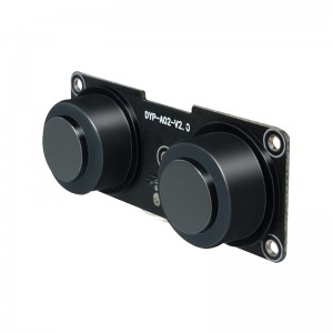 Zona buta 3cm IP67 sensor ultrasonik precision tinggi (DYP-A02)