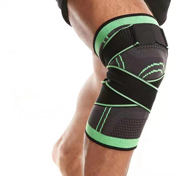 Нов стил фабрички Цена за ублажување на болката за колена со прилагодливи подигање на силата за колена со еластична поддршка за ракави