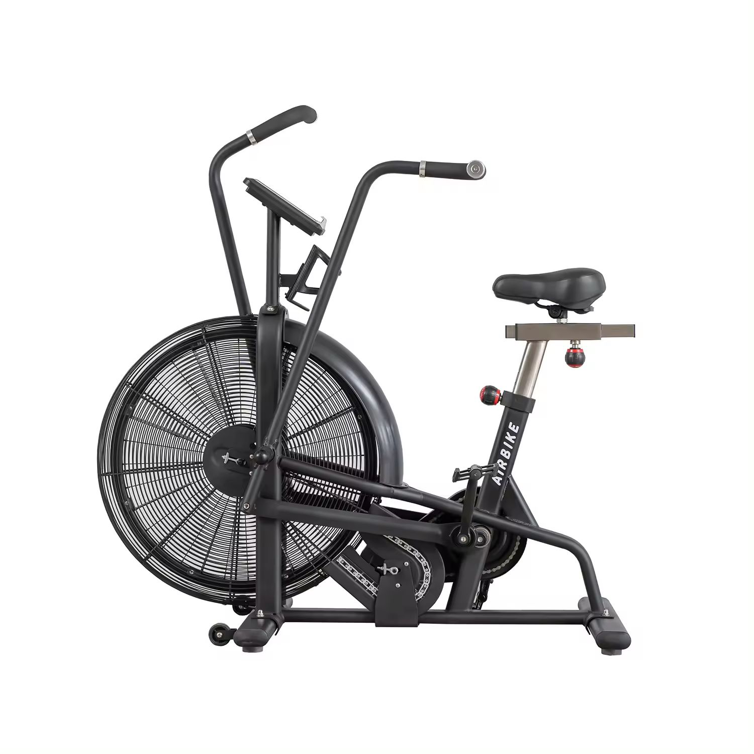 Hot Sale Upright Air Bike Commercial Exercise Bike Cardio Machine Fitness Equipment
