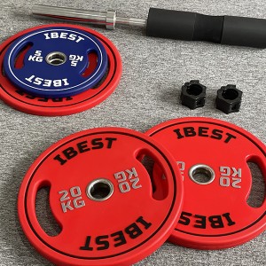 China Wholesale Barbell Plate Factories - New custom 5KG 10KG 20KG CPU weight plates – Hongyu