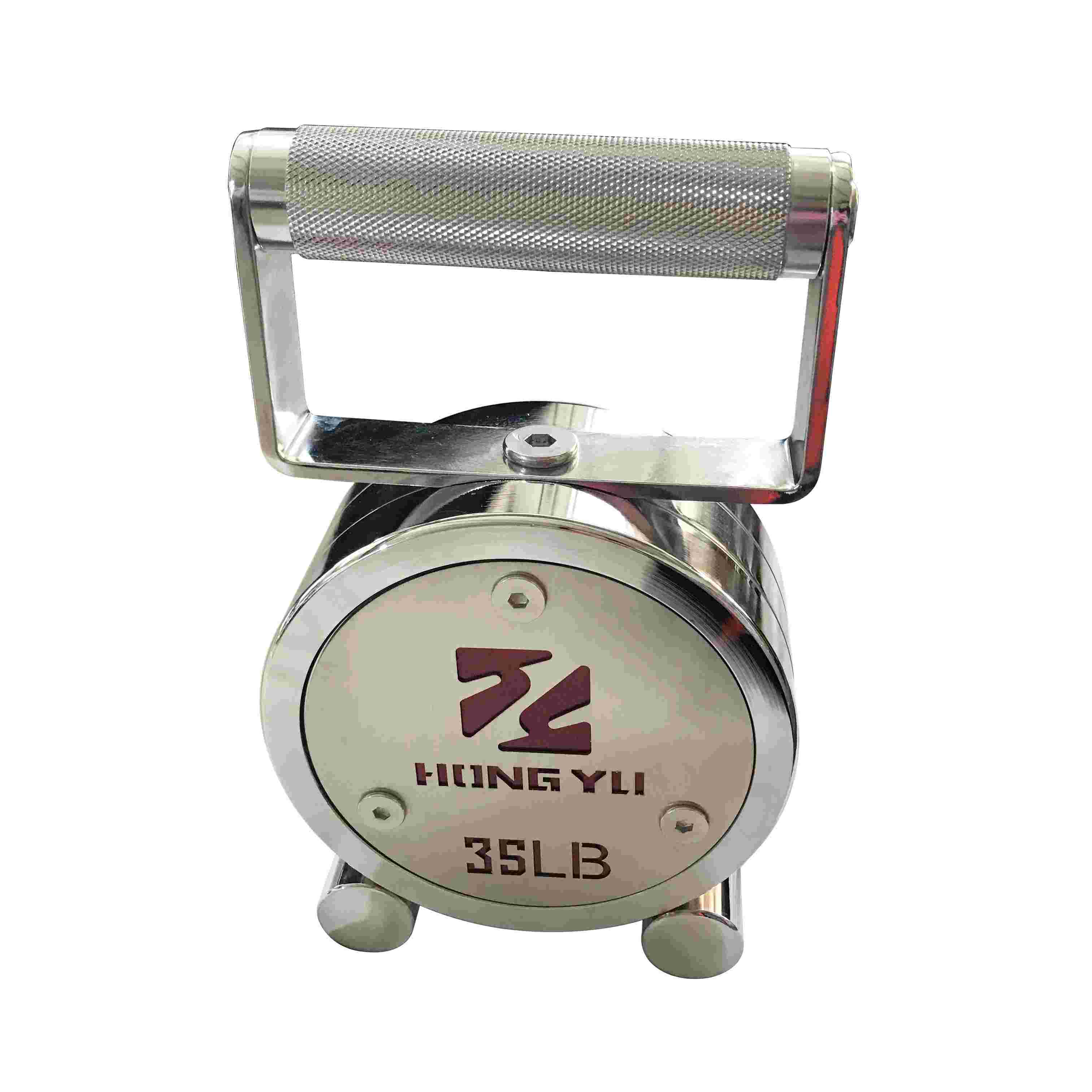 Wholesale High Quality Fitness Equipment Strength Training 35LB Steel Kettlebell with Custom Logo