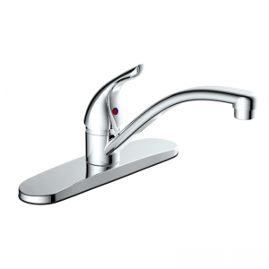 Faucet tas-sink tal-kċina tal-manku wieħed ta 'kwalità għolja CUPC NSF AB1953 faucet iċċertifikat