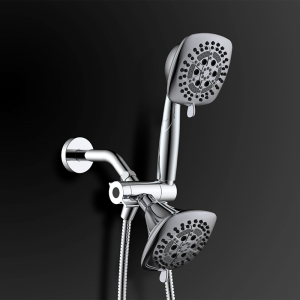 6-Settings shower combo uban sa Patented 3-way diverter