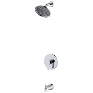 8252B Beyond Collection Tub and shower with valve រួមបញ្ចូលសន្ទះលង្ហិនរឹង