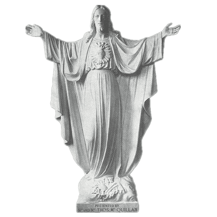 Վաճառվում է արևմտյան ոճի մարմարե սուրբ ընտանիքի կրոնական Մարիամ Հիսուսի արձանը