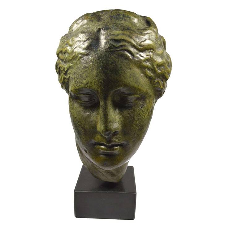 Famosa escultura decorativa de busto grego à venda