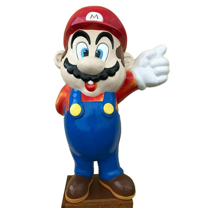 gilaasi efe ohun kikọ ere Super Mario aye iwọn ere