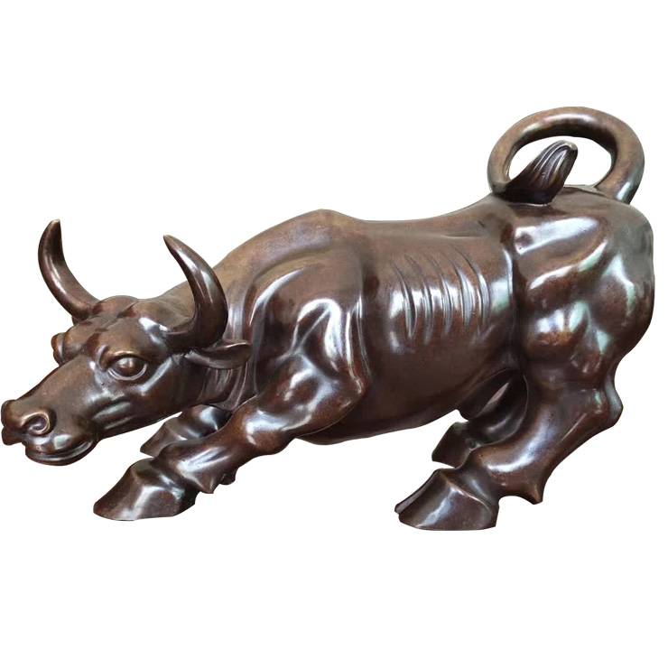 Vidin'ny orinasa malaza Haingo an-kalamanjana Large Cast Bronze Bull Statue