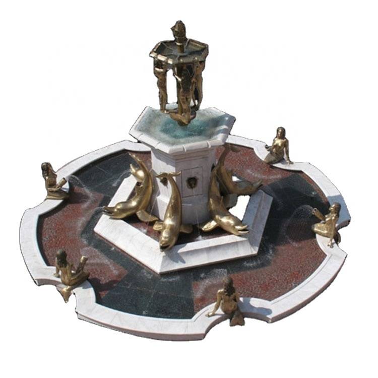 Fountain af god kvalitet - Klassisk stor udendørs bali-springvand af stenmarmor - Atisan Works