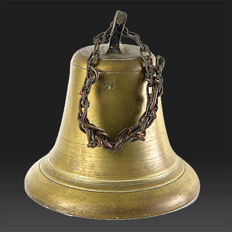 Продается антикварный большой бронзовый церковный колокол ручной работы из металла.