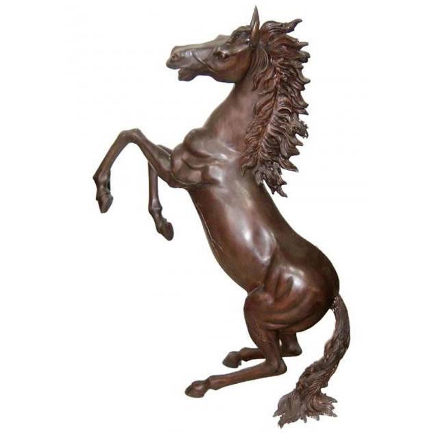 ریخته گری عمده مجسمه اسب برنزی کوچک عتیقه