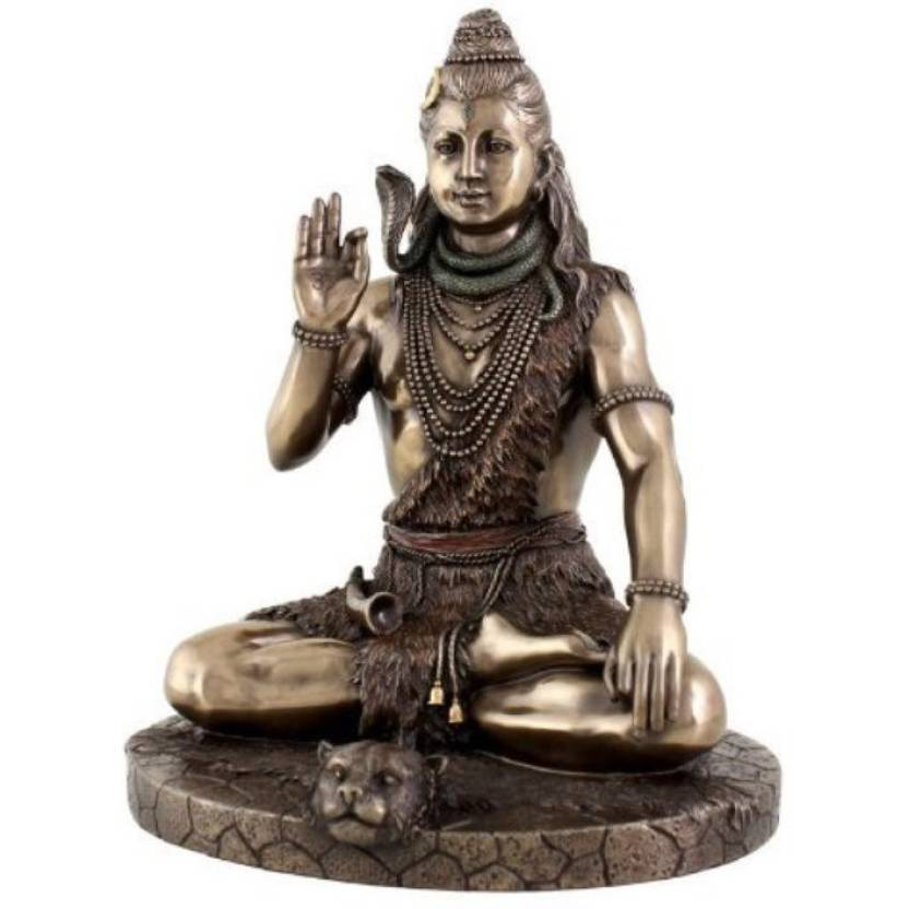 Kanpoko brontzezko estatuetarako salmenta beroa - Letoizko metal hindua Shiva brontzezko estatua - Atisan Works