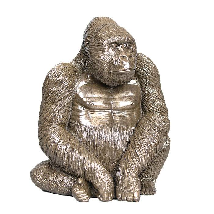 Mafi kyawun Marvel Resin Sculpture Ado Fiberglass Gorilla Statue Supplier
