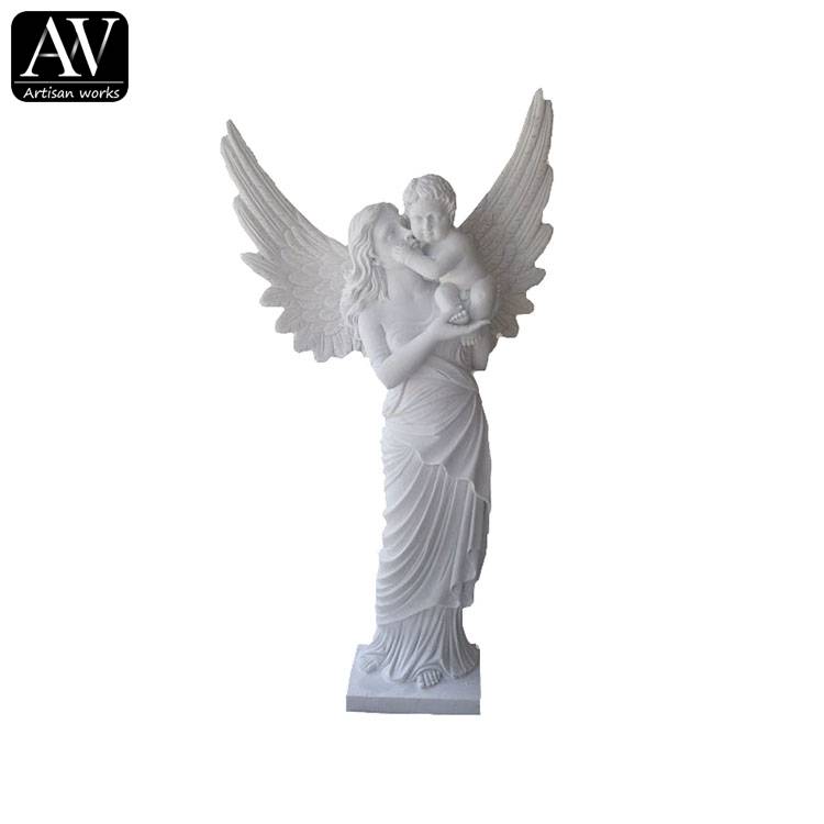 Estàtua de la Mare de Déu de pedra de preu baix de fàbrica - Jardí grec antic Estàtua de pedra de David Estàtua de la deessa de marbre blanc - Atisan Works