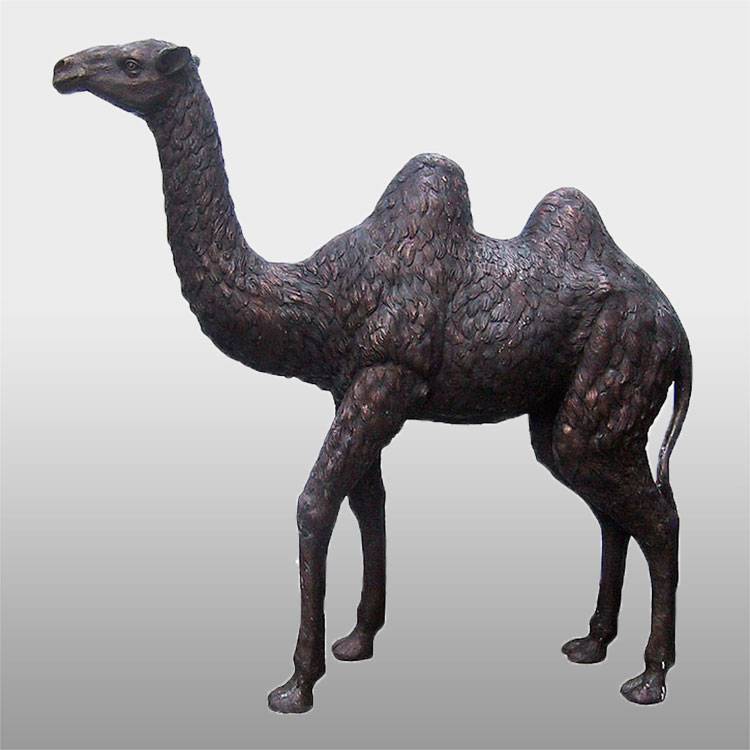 Den mest populära kinesiska sista måltiden i brons djurstaty kamelstaty
