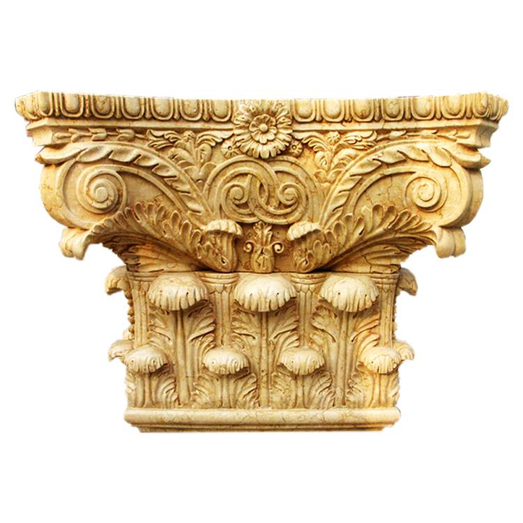 Điêu khắc kiến ​​trúc chất lượng tốt – Trang trí cột cột đám cưới bằng đá La Mã chạm khắc Hy Lạp cơ bản để bán – Atisan Works