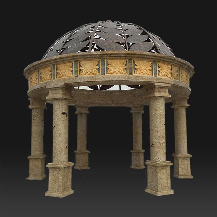Hage dekorative bryllup metall kuppel hage lysthus