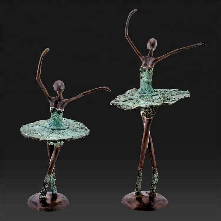 Varmaj Novaj Produktoj Legendoj Bronzaj Skulptaĵoj - varma venda baletdancisto statuo vendota - Atisan Works