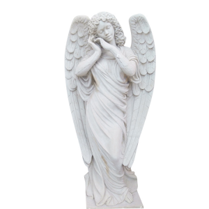 Grădina exterioară decrare statuie înger cu aripi