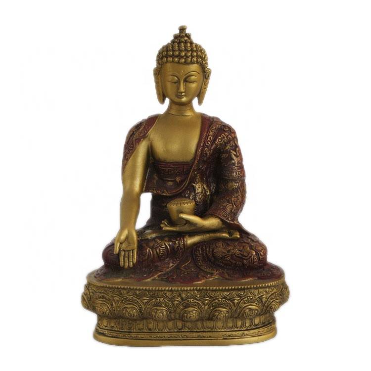 Pôvodná továrenská bronzová mužská plastika - Veľkoobchodná záhradná dekorácia bronzová socha Budhu v životnej veľkosti – Atisan Works