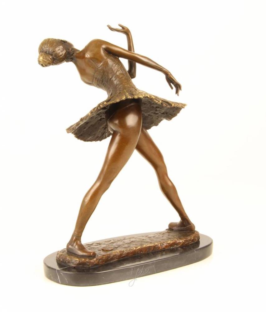 Girman Rayuwar Bronze Ballerina Girl Fountain Ado Na Siyarwa