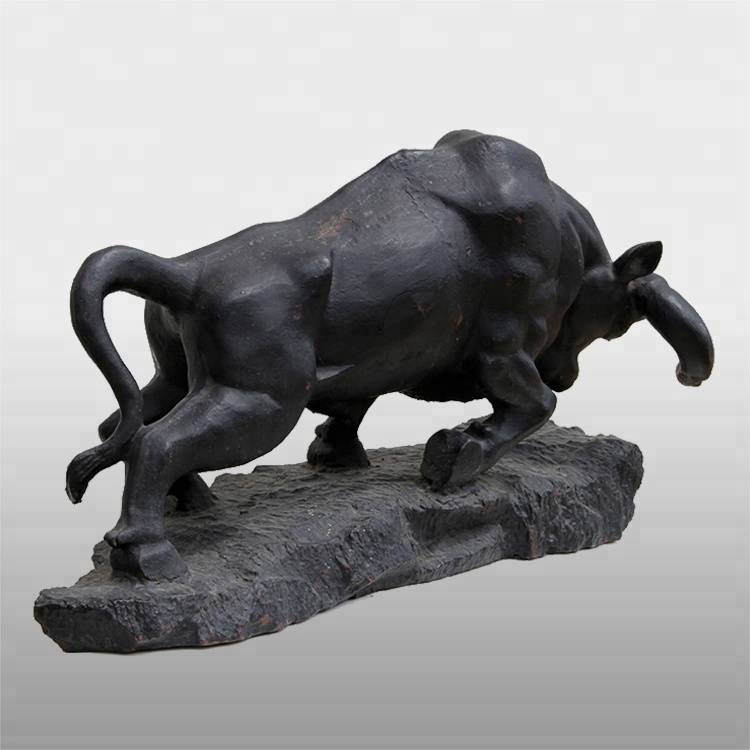 hot sale آئوٽ ڊور Bronze water buffalo statue for sale خاص تصوير