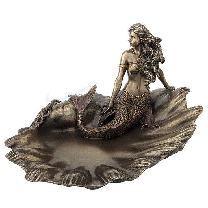 Vidiny mora indrindra Solid Bronze Statue - sarivongana mermaid varahina lehibe ho an'ny haingo zaridaina ivelany amidy - Atisan Works
