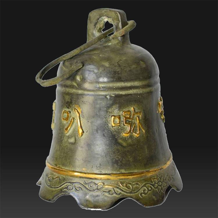 Prilagođeno veliko ukrasno brončano metalno zvono za hram