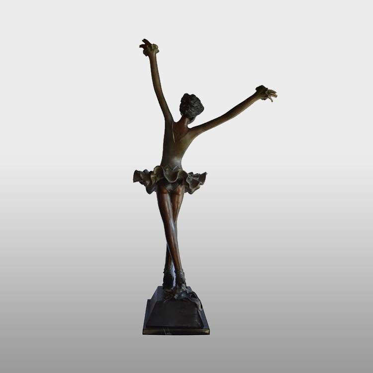 Estatua de bronce de Elvis estándar de fabricación - Escultura de bailarina de ballet de bronce de tamaño natural para decoración de teatro - Atisan Works