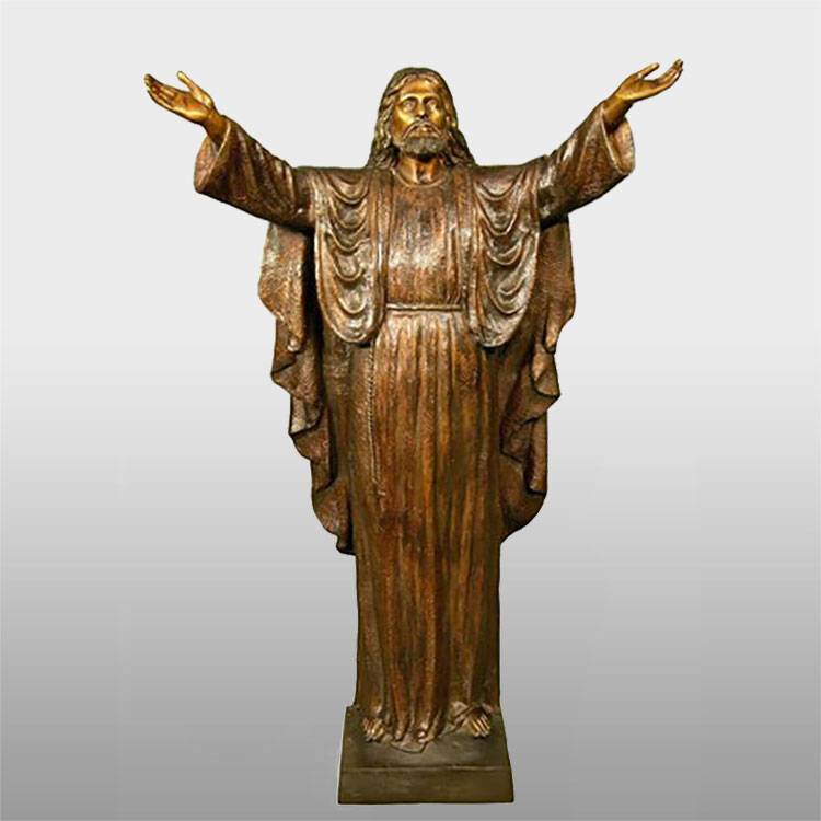 Jesu religiøse statuer i naturlig størrelse