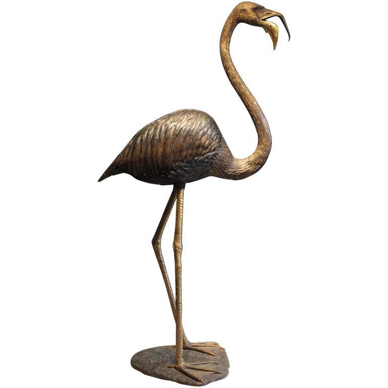 ການຕົບແຕ່ງສວນສາທາລະນະຂະຫນາດໃຫຍ່ກາງແຈ້ງທີ່ທັນສະໄຫມ sculpture bronze crane ໂບລານສໍາລັບການຂາຍ