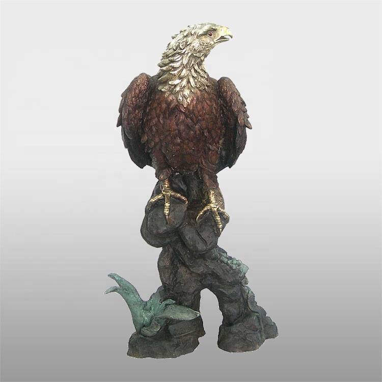 Grande statue d'aigle en bronze pour l'extérieur, meilleur prix, à vendre