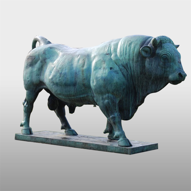 Heißer Verkauf Michelangelo Bronzestatue – Großhandel Metall-Kuh-Gartendekoration zum Verkauf – Atisan Works