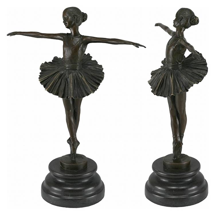 Højkvalitets naturstørrelse bronzefigurer dameskulptur til salg