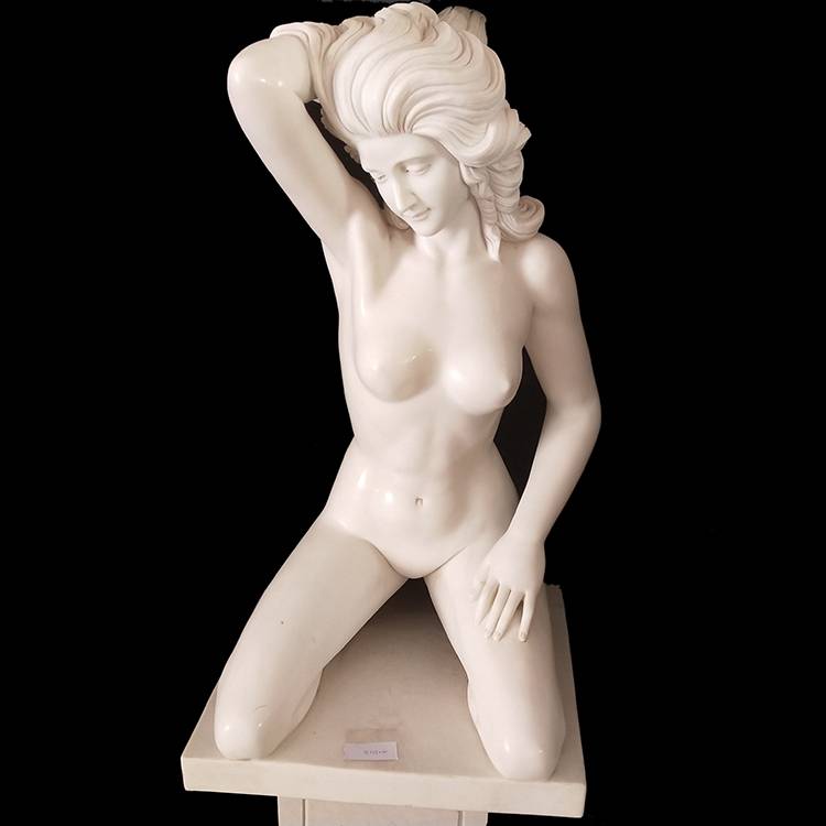 Namų dekoravimo didmeninė prekyba pigi seksuali mergina marmurinė moters nuogo skulptūra