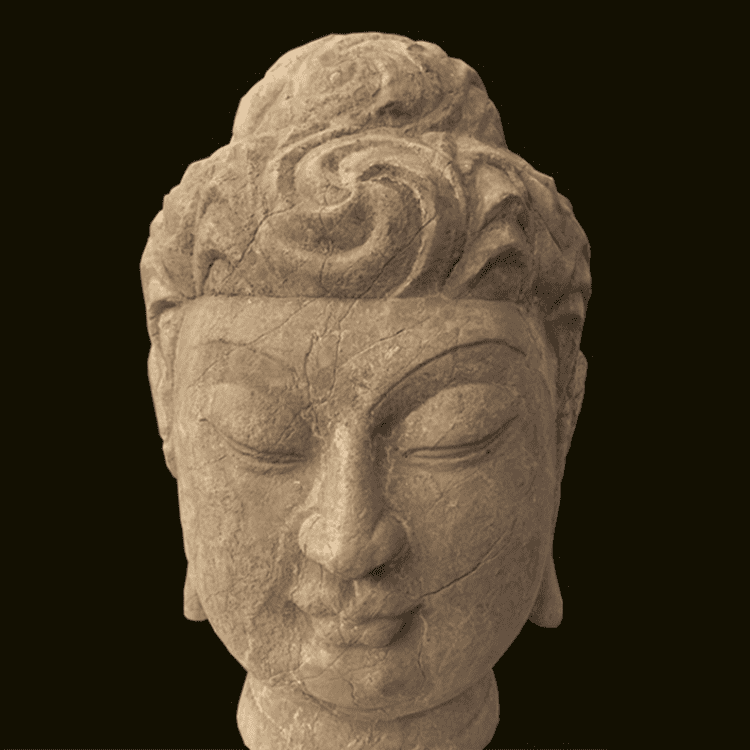 Głowa Buddy z mosiądzu z naturalnego metalu ceny posągów z Bali
