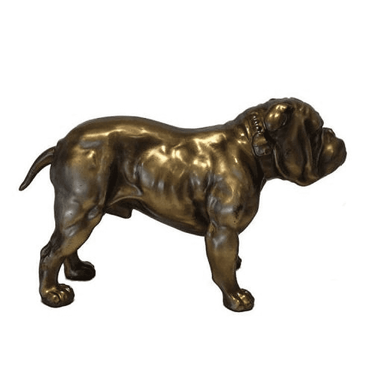 Deseño especial para escultura de árbore de bronce: escultura de perro de globo de metal de latón con proxecto de decoración ao aire libre moderna - Atisan Works