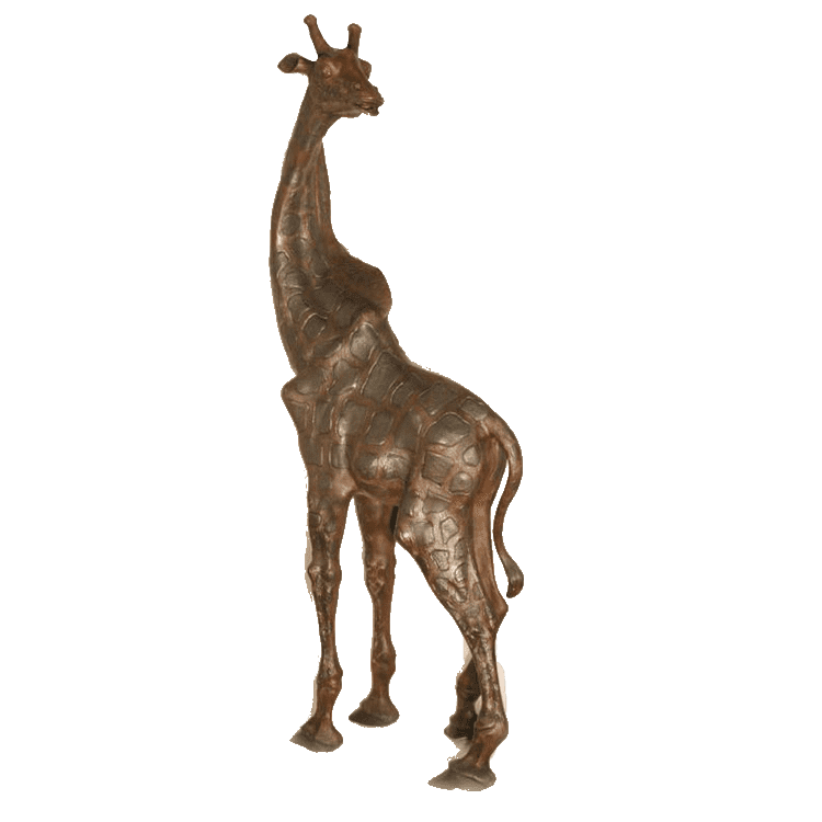 Estatuas decorativas grandes de jirafa para decoración del hogar a la venta