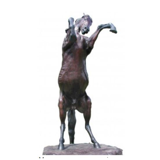 Sculptură în mărime naturală statuie de cal de bronz celebru
